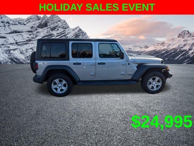 used 2020 Jeep Wrangler Unlimited car, priced at $24,995