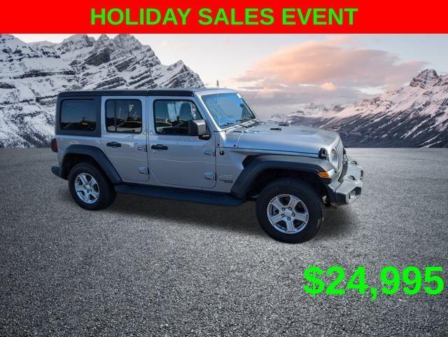 used 2020 Jeep Wrangler Unlimited car, priced at $24,995