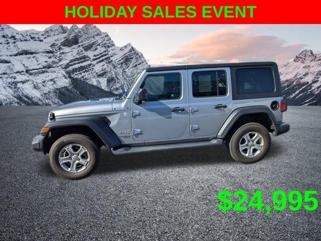 used 2020 Jeep Wrangler Unlimited car, priced at $24,995