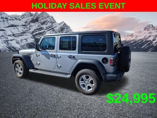 used 2020 Jeep Wrangler Unlimited car, priced at $24,995