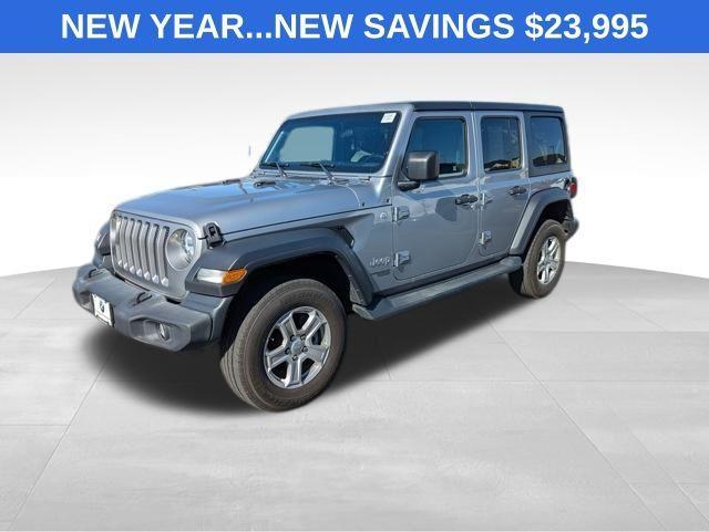 used 2020 Jeep Wrangler Unlimited car, priced at $23,995