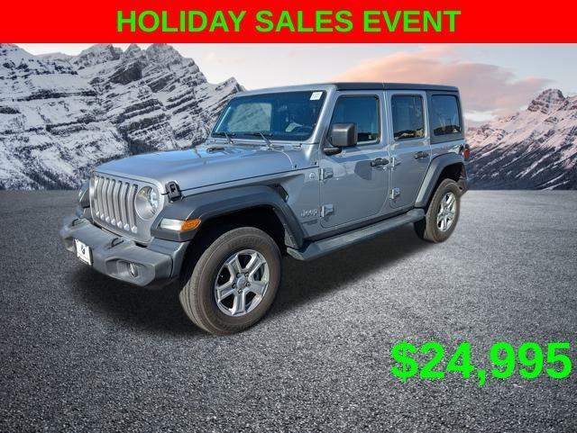 used 2020 Jeep Wrangler Unlimited car, priced at $24,995