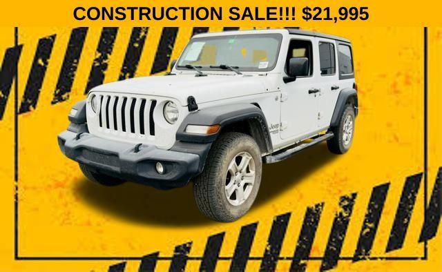 used 2018 Jeep Wrangler Unlimited car, priced at $21,995