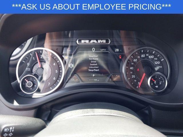new 2025 Ram 1500 car, priced at $44,650