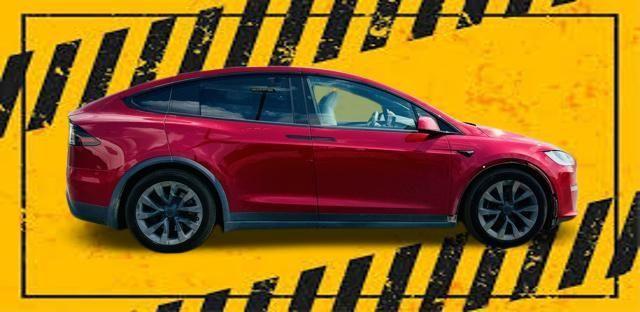 used 2023 Tesla Model X car, priced at $45,900