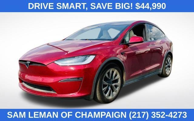 used 2023 Tesla Model X car, priced at $44,990