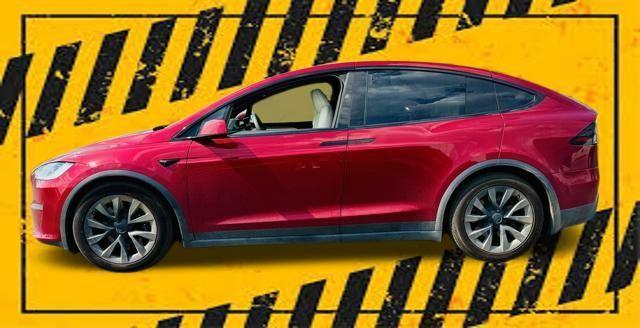 used 2023 Tesla Model X car, priced at $45,900