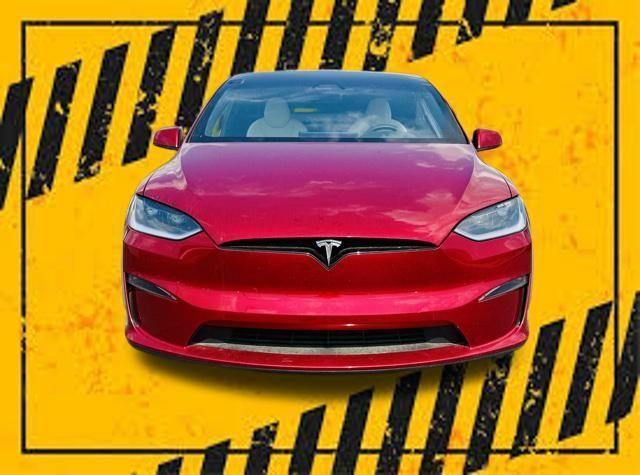 used 2023 Tesla Model X car, priced at $45,900