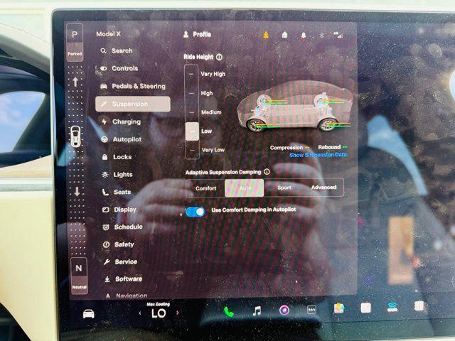 used 2023 Tesla Model X car, priced at $45,900