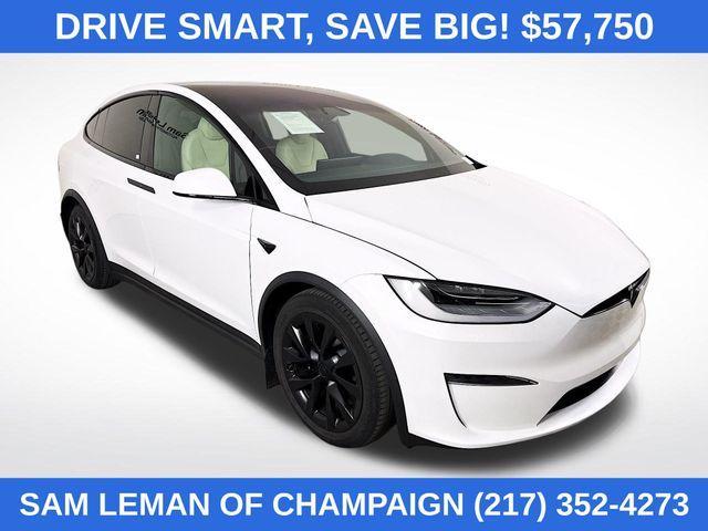used 2022 Tesla Model X car, priced at $57,750