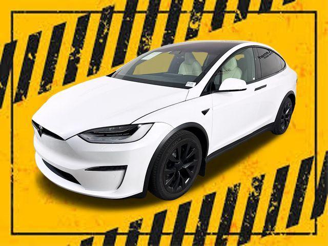 used 2022 Tesla Model X car, priced at $57,995