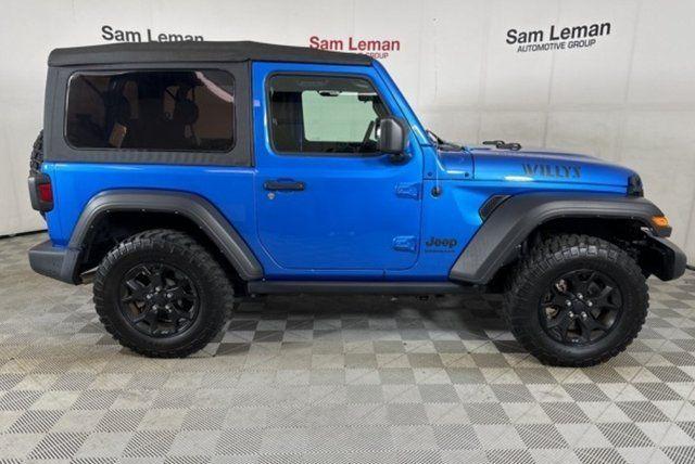 used 2022 Jeep Wrangler car, priced at $28,500