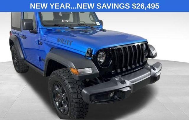 used 2022 Jeep Wrangler car, priced at $26,495