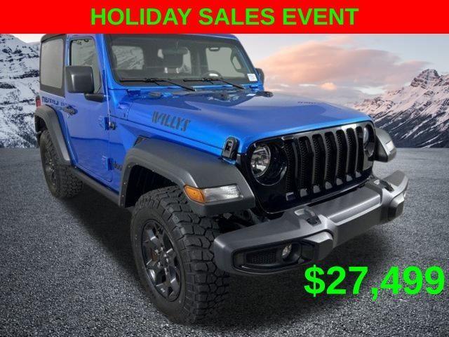 used 2022 Jeep Wrangler car, priced at $27,499