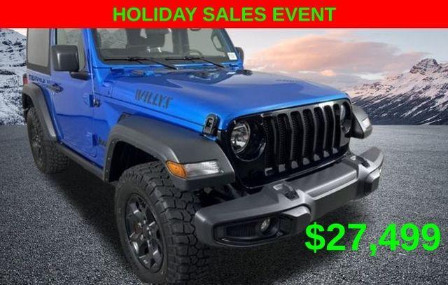 used 2022 Jeep Wrangler car, priced at $27,499