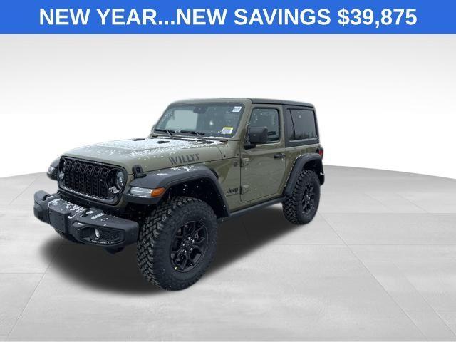 new 2025 Jeep Wrangler car, priced at $39,875