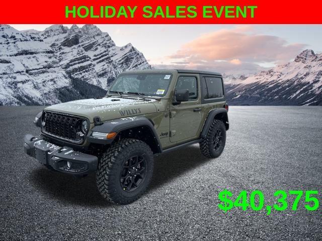 new 2025 Jeep Wrangler car, priced at $40,375