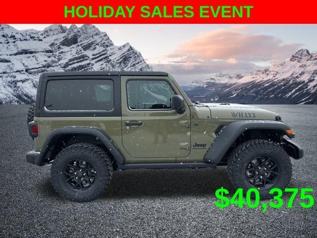 new 2025 Jeep Wrangler car, priced at $40,375