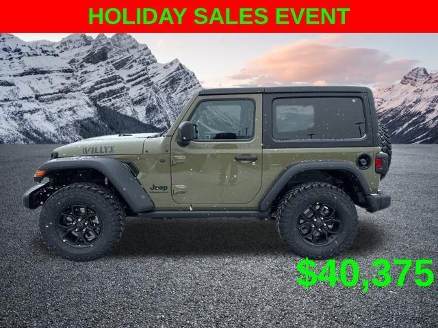 new 2025 Jeep Wrangler car, priced at $40,375