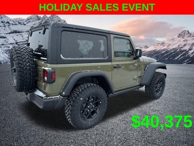 new 2025 Jeep Wrangler car, priced at $40,375