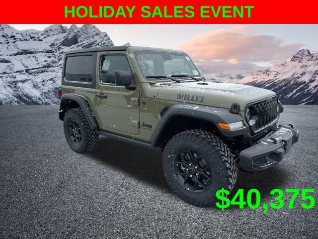 new 2025 Jeep Wrangler car, priced at $40,375