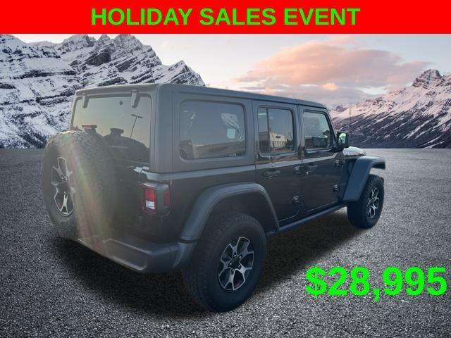 used 2021 Jeep Wrangler Unlimited car, priced at $28,995