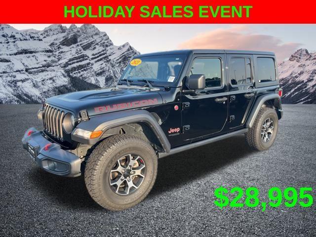 used 2021 Jeep Wrangler Unlimited car, priced at $28,995