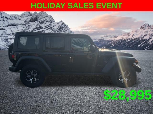 used 2021 Jeep Wrangler Unlimited car, priced at $28,995