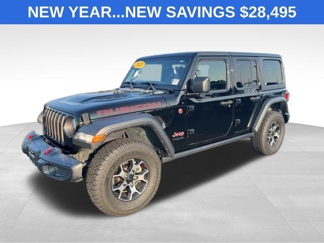 used 2021 Jeep Wrangler Unlimited car, priced at $28,495