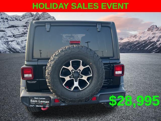 used 2021 Jeep Wrangler Unlimited car, priced at $28,995