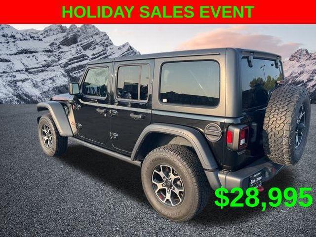 used 2021 Jeep Wrangler Unlimited car, priced at $28,995