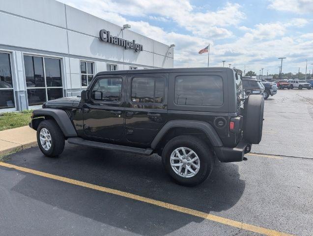 used 2023 Jeep Wrangler car, priced at $28,495