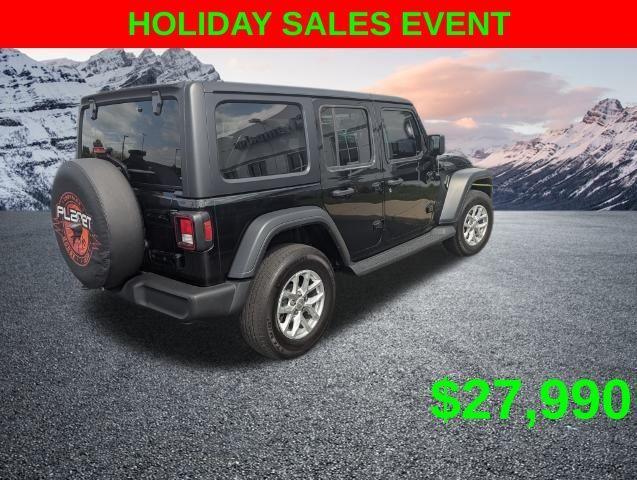 used 2023 Jeep Wrangler car, priced at $27,990