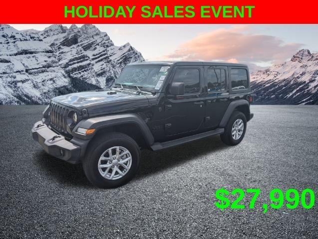 used 2023 Jeep Wrangler car, priced at $27,990