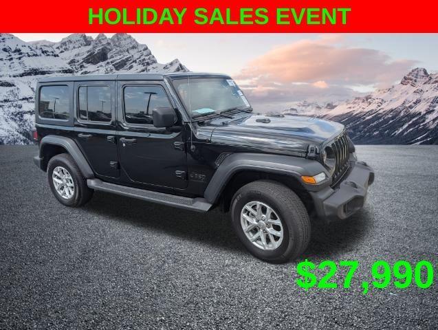 used 2023 Jeep Wrangler car, priced at $27,990