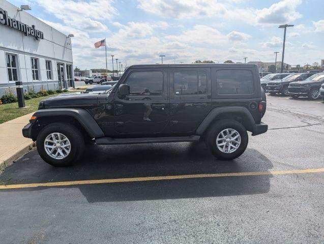 used 2023 Jeep Wrangler car, priced at $28,495