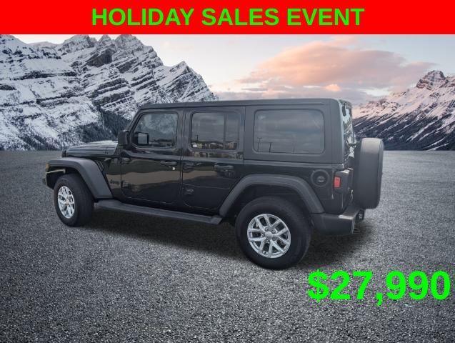 used 2023 Jeep Wrangler car, priced at $27,990