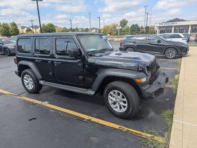 used 2023 Jeep Wrangler car, priced at $28,495