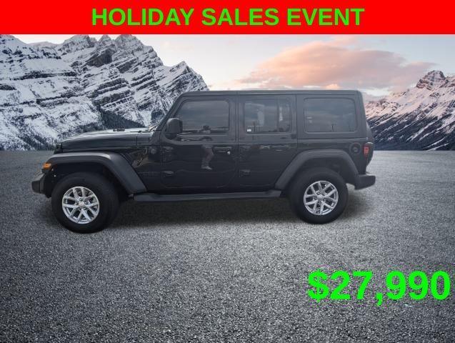 used 2023 Jeep Wrangler car, priced at $27,990