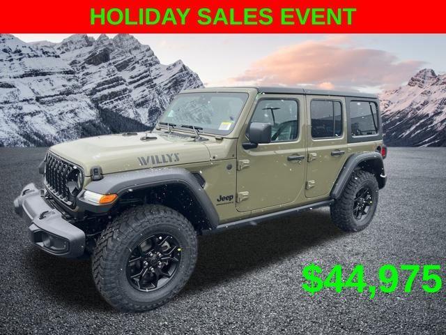 new 2025 Jeep Wrangler car, priced at $44,975