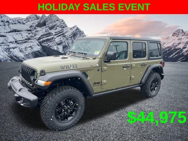 new 2025 Jeep Wrangler car, priced at $44,975