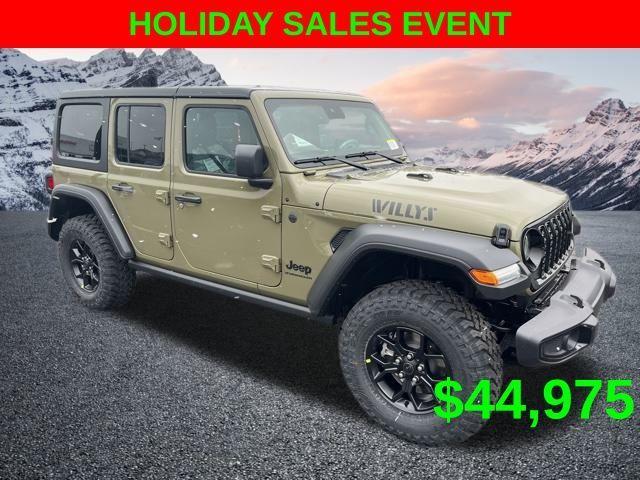 new 2025 Jeep Wrangler car, priced at $44,975