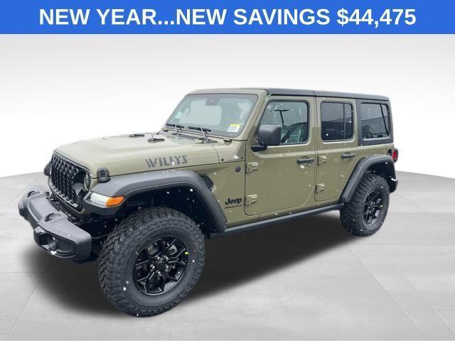 new 2025 Jeep Wrangler car, priced at $44,475