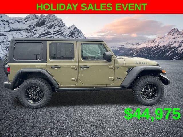 new 2025 Jeep Wrangler car, priced at $44,975