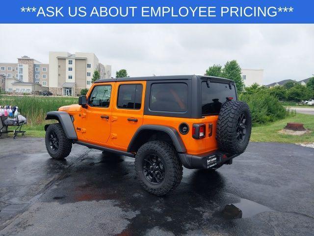 new 2025 Jeep Wrangler car, priced at $45,875