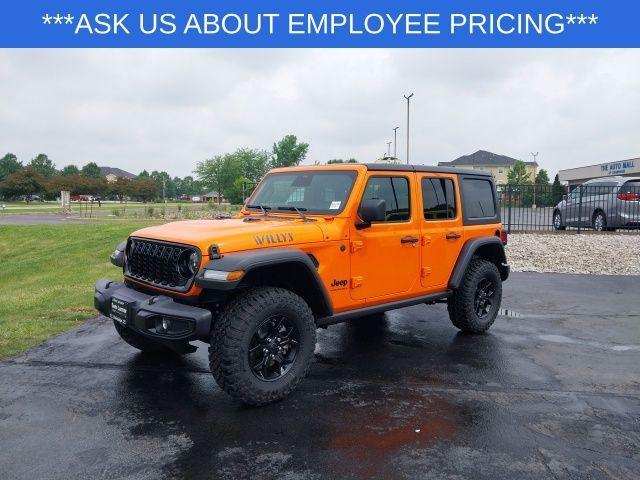 new 2025 Jeep Wrangler car, priced at $45,875