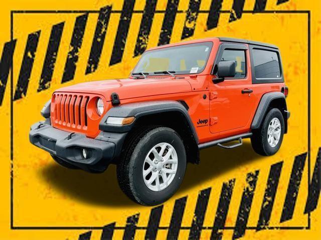 used 2023 Jeep Wrangler car, priced at $29,400