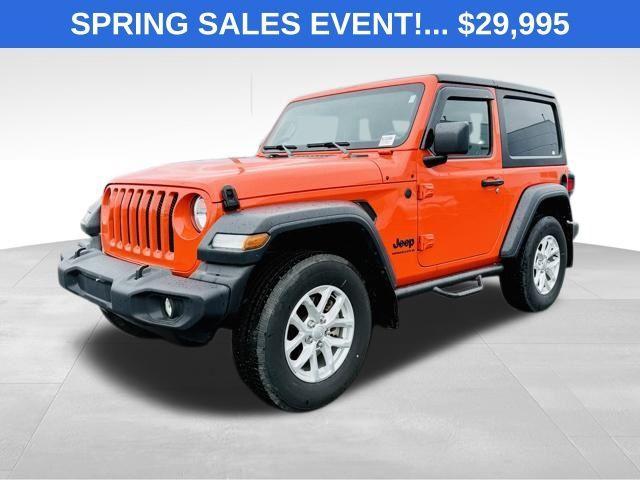 used 2023 Jeep Wrangler car, priced at $29,995
