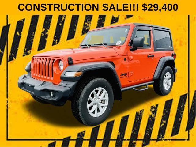 used 2023 Jeep Wrangler car, priced at $29,400