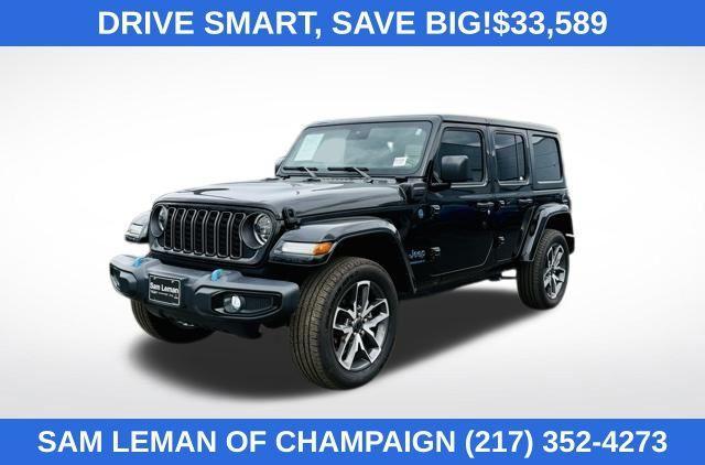 used 2024 Jeep Wrangler 4xe car, priced at $33,589